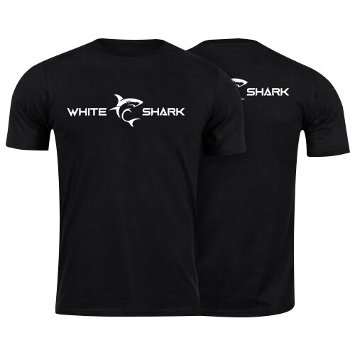White Shark PROMO T-SHIRT Crna S, (08-tshirt-b-s) Slike