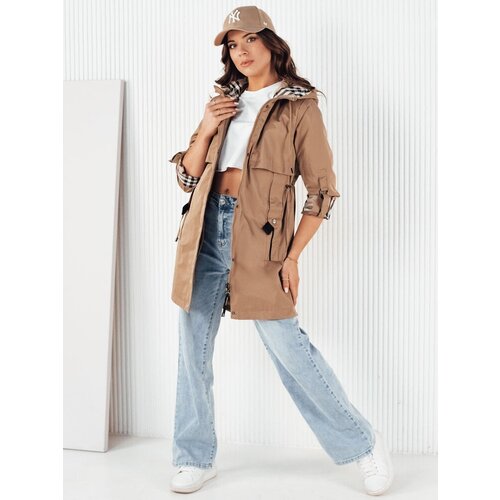 DStreet Women's parka jacket VERDU beige Cene