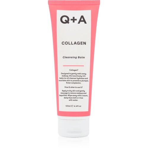 Q+A Collagen balzam za skidanje &amp;scaron;minke i či&amp;scaron;ćenje s hranjivim učinkom 125 ml Slike
