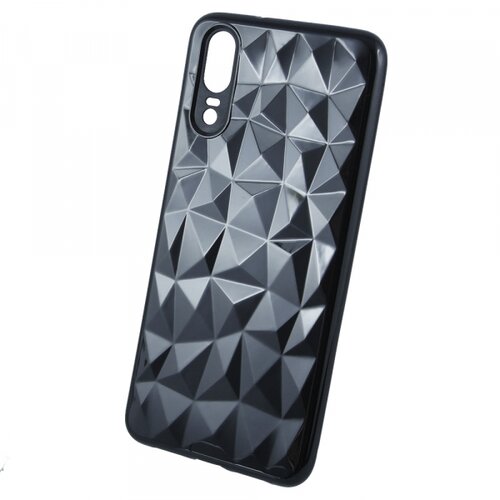  Silikonski ovitek diamond za huawei P30 pro - črn Slike