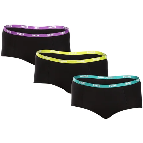 Puma 3PACK women's panties black