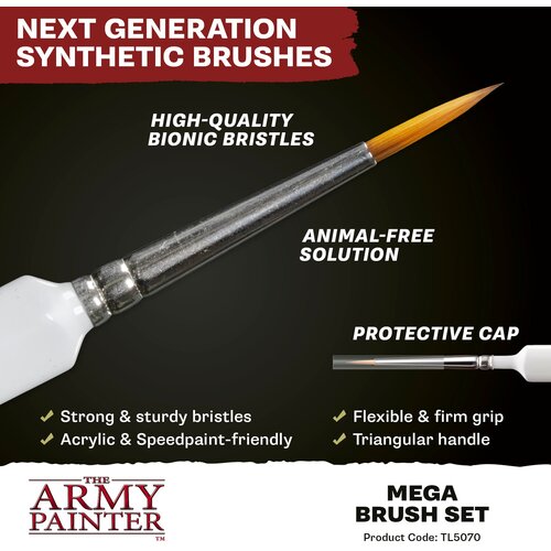 The Army Painter Brush Set - 1 set Slike
