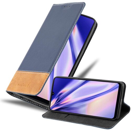  case, združljiv s samsungom v temno modro rjavi barvi - zaščitni pokrov z magnetnim zapiranjem, stoječo funkcijo in režo za kartico, (20603616) Cene