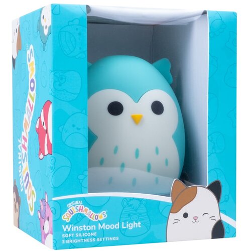 Squishmallows Plavo noćno svjetlo za djecu Fizz Winston &amp;ndash; Slike