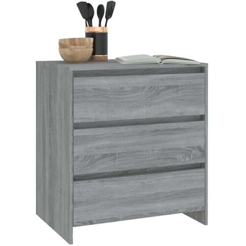 VidaXL Komoda boja sivog hrasta sonome 70 x 41 x 75 cm od iverice Slike