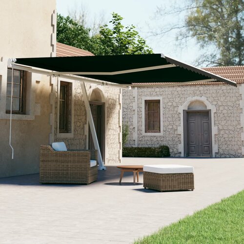 Tenda samostojeća automatska tenda 500 x 300 cm antracit Cijene