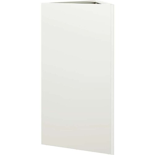 vidaXL Vrtne sadilice 2 kom bijela trokutasta 40x34,5x70 cm čelične Cene