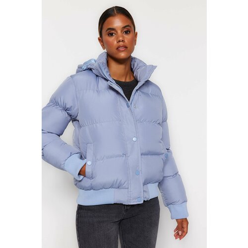 Trendyol Winter Jacket - Blue - Puffer Cene