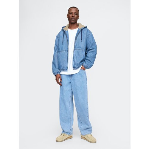 GAP Denim oversize sherpa sweatshirt - Men's Cene