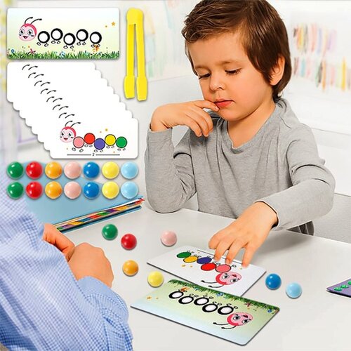 Smania igra ujemajočih barvnih kroglic smartkids Cene
