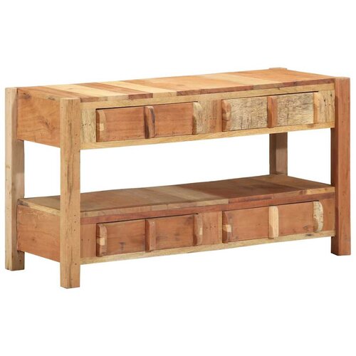  ormar Smeđa 83 x 33 x 46 cm Čvrsto drvo iz reciklaže Slike