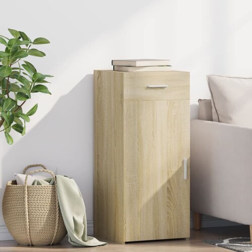 vidaXL Komoda boja hrasta sonome 40x42,5x93 cm od konstruiranog drva Cene