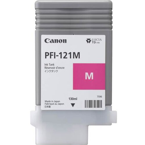 Canon črnilo PFI-121 za TM255/350/355, 130ml, magenta, 6267C001AA Slike