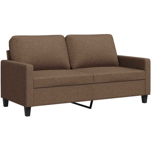  Dvosjed od tkanine smeđi 140 cm Slike