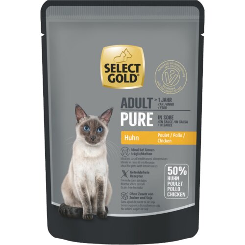 Select Gold Cat Adult piletina u umaku 85 g Cene