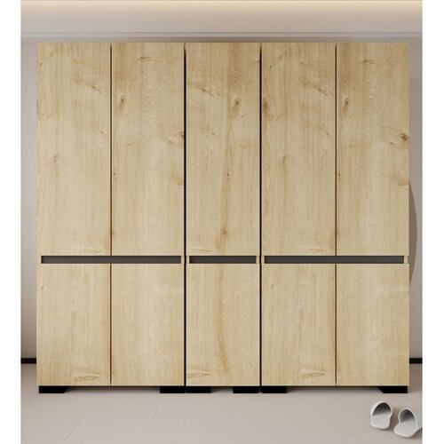 Hanah home ormar Floransa 225, 225 cm, hrast Sapphire / antracit Cene