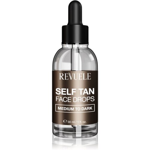 Revuele Paradise Bronze Self Tan Face Drops samoporjavitvene kapljice za obraz odtenek Medium To Dark 30 ml Cene