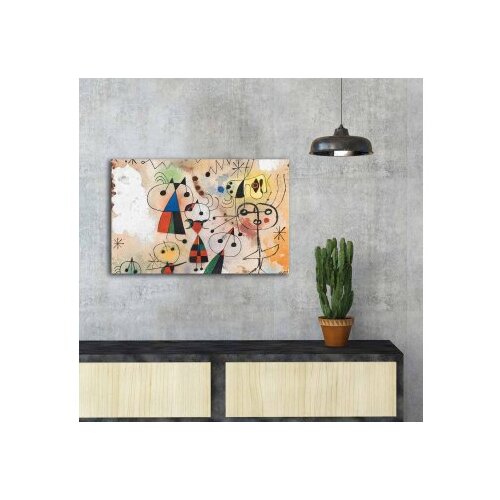 Wallity Slika na zidu na platnu 45x70cm Cene