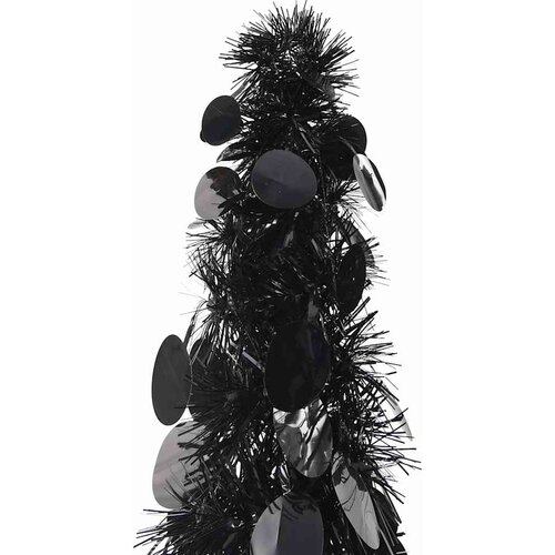  Prigodno umjetno božićno drvce crno 180 cm PET Slike