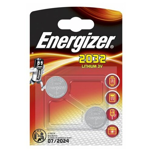 Energizer CR2032 BL.2 litijum baterija Slike
