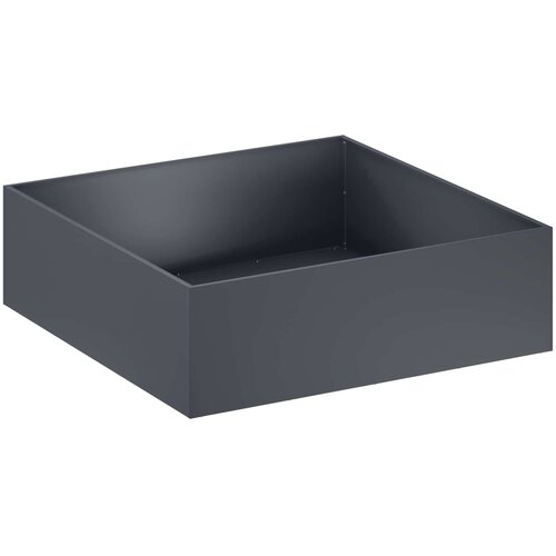  Vrtna saksija 2 kom. Antracit 100 x 100 x 30 cm Čelična vrata Slike