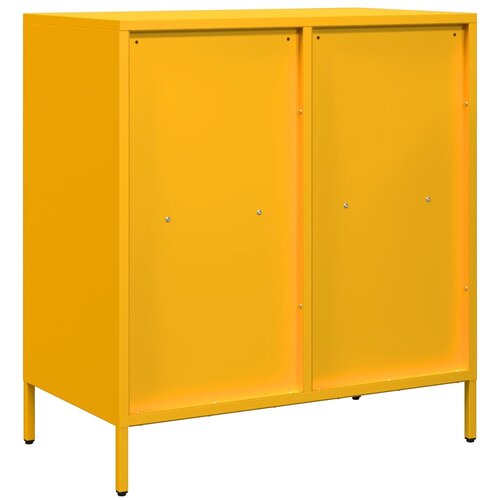  Komoda boja senfa 68x39x73,5 cm hladno valjanog čelika Slike