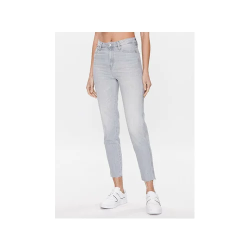 Tommy Hilfiger Jeans hlače Gramercy WW0WW38157 Siva Skinny Ankle Fit