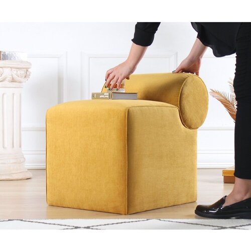 Atelier Del Sofa Tabure, Linburg Puf - Yellow Slike