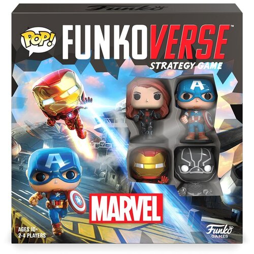 Funko GAMES: FUNKOVERSE - MARVEL - 100 4-PACK NAMIZNA IGRA Slike