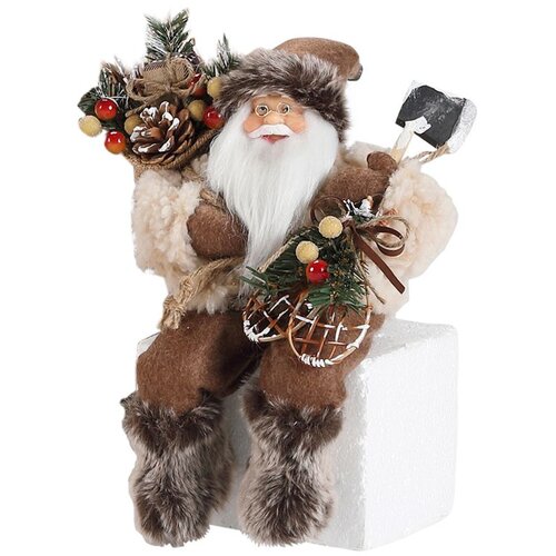 Christmas deda mraz jouko 30cm TM-218518-G - sitting Cene