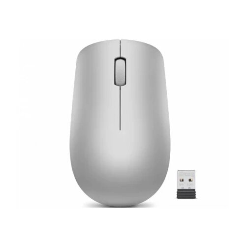 Lenovo 530 Wireless Mouse (Platinum Grey) 1200 DPI Nano-USB 2.4GHz Cene