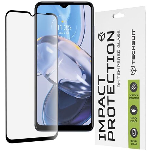 Techsuit 111D Full Cover / Full Glue Glass za Motorola Moto E22 / Moto E22i / Moto E13 Cene