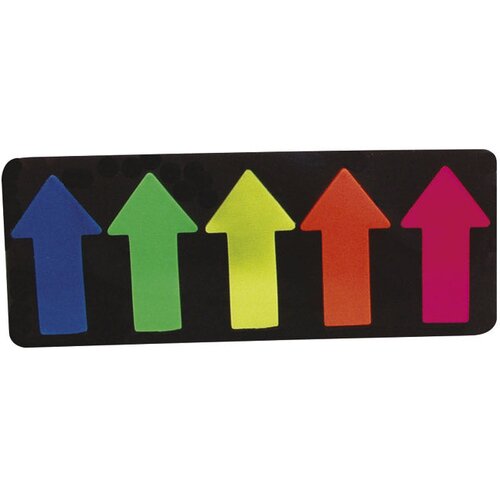  Zastavica 25x45mm 5x25l strelice global notes 2683-09 sortirano blister Cijene