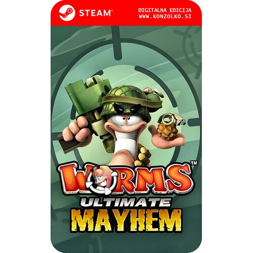  Worms Ultimate Mayhem Deluxe Edition - Steam koda brez škatlice (WINDOWS PC) Cene