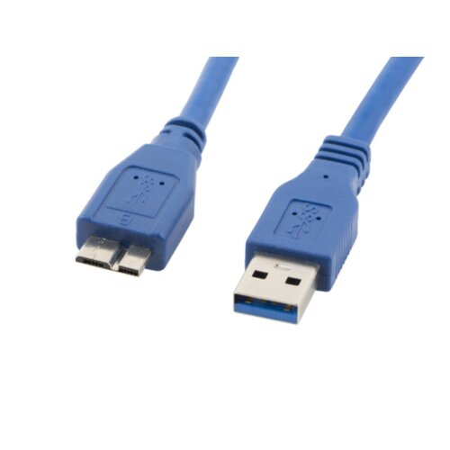 Lanberg USB kabel 3.0 Macho/Micro USB Macho 0,5M Azul, (21090687) Cene
