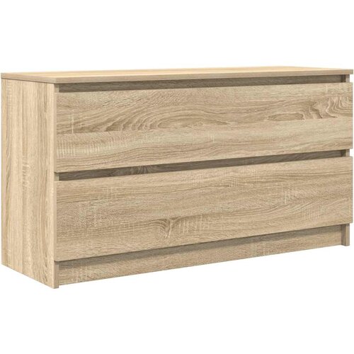 Maison Chic TV omarica - TV stojalo - Televizijska omarica sonoma hrast 100x35x54 cm inženirski les, (21699671) Slike