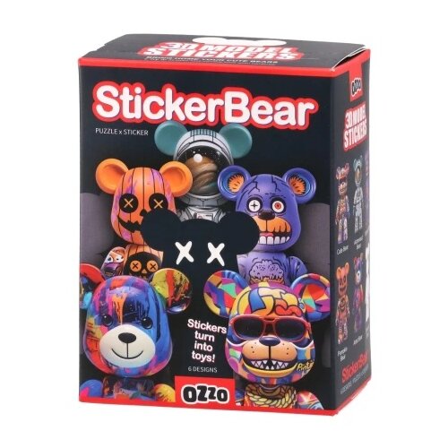 Ozzo sticker bear igračka 3d stikeri miks ( 894762 ) Slike