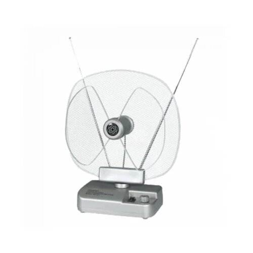 Falcom Antena sobna sa pojačalom, UHF/VHF, srebrna - ANT-204S Cene