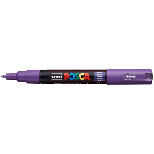 POSCA Uni flomaster; konica 0,7 mm bullet; vijoličen, (21290466) Cene