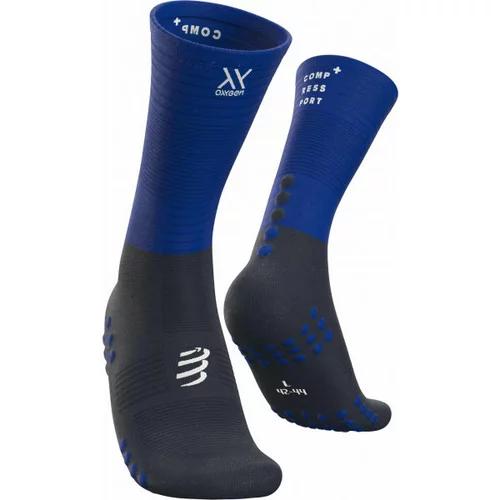 Compressport MID COMPRESSION SOCKS Čarape za trčanje, plava, veličina