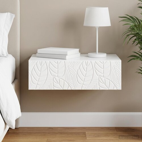 Stolna montirana na zid Bijela 59 x 34,5 x 17 cm Slike