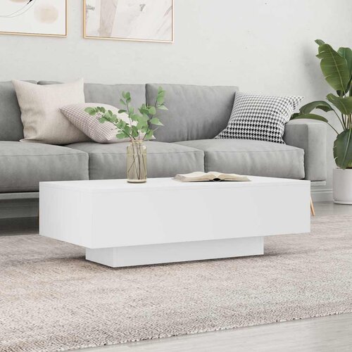  Stolić za kavu bijeli 100 x 49,5 x 31 cm od konstruiranog drva Cene