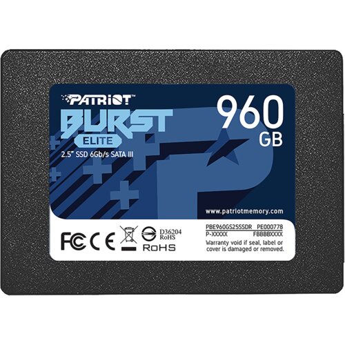 SSD Patriot 960GB 2.5&amp;quot; PBE960GS25R Slike