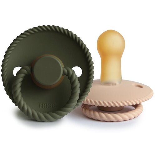 FRIGG® Rope Size 2:6-18 months duda Croissant/Olive 2 kos Cene
