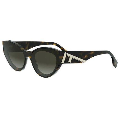 Fendi First Havana Cat Eye Sunglasses - ONE SIZE (62) Slike