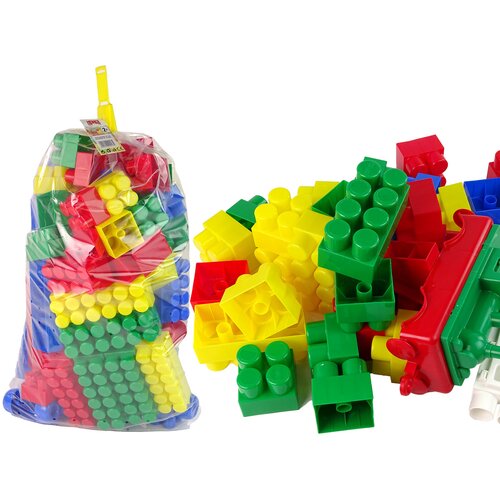  Large Coloured K3 Construction Bricks Cene