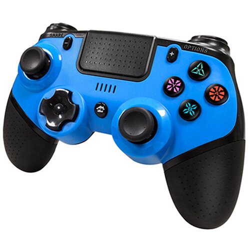 Game Pad gaming RAMPAGE Snopy SG-RPS4 PLUS Bluetooth, PS4/PC/Android/IOS/Nintendo Switch, Blue, Dual Vibration Joypad Cijene