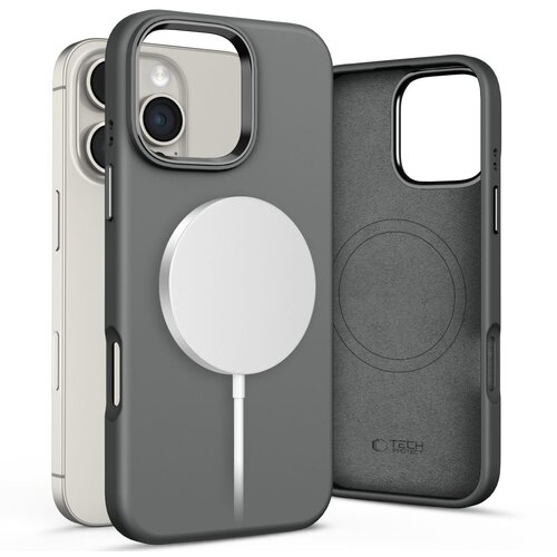TECH-PROTECT SILIKONSKI OVITEK PURE ZA MAGSAFE ZA IPHONE 16 PRO MAX CLAY, (21971625) Slike