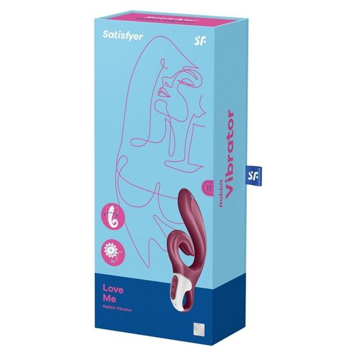  Vibrator Satisfyer Love Me, 22cm, Crveni Slike