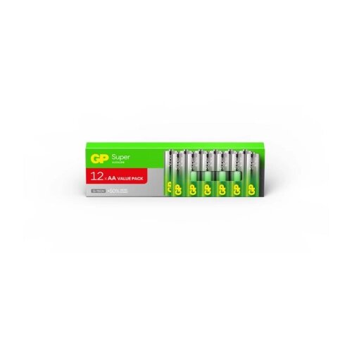 Gp baterije LR6-PAB12 AA Super Alkaline Slike